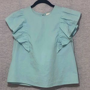 FLUTTER SLEEVE BLOUSE a new day